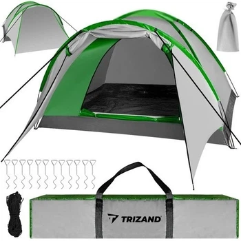 Туристичний намет водонепроникний Trizand Nevada 2 - 4 особи 200 х 200 х 140 см (23483)