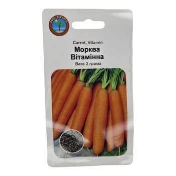 Семена морковь Витаминная 2г Agro Paradise