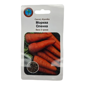 Семена морковь Аленка 2г Agro Paradise