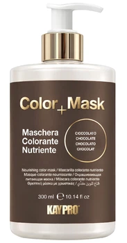 Живильна відтінкова маска KayPro COLOR+MASK Шоколад 300 мл