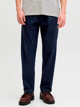 Штани чоловічі Jack & Jones 12282549 S Navy Blazer (5715868093389)