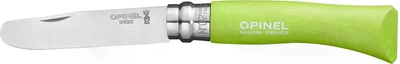 Нож Opinel №7 VRI Inox "My First Opinel" Green