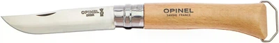 Нож Opinel №10 VRI Inox Corkscrew