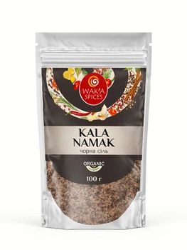Чорна сіль Kala Namak TM WAKA, Індія, 100г