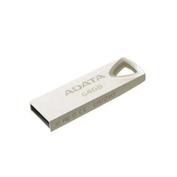 Флеш-накопитель USB ADATA AUV210 64GB USB 2.0 Gold (AUV210-64G-RGD)