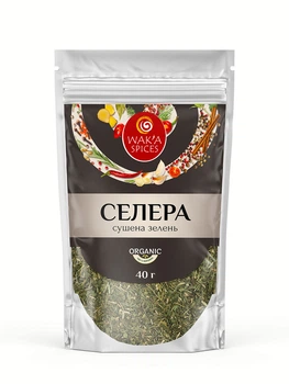 Селера сушена зелень TM WAKA, 40г