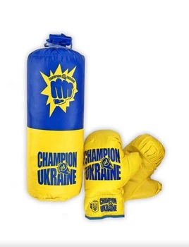 Боксерский набор Danko Toys Champion of Ukraine маленький 6+