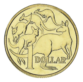 Монета Австралия 1 доллар 2025 UNC Charles III