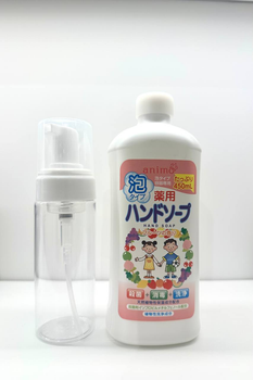 Мыло-пена антибактериальное для рук с фруктовым ароматом Rocket Soap запаска + баночка с дозатором в подарок 450 мл
