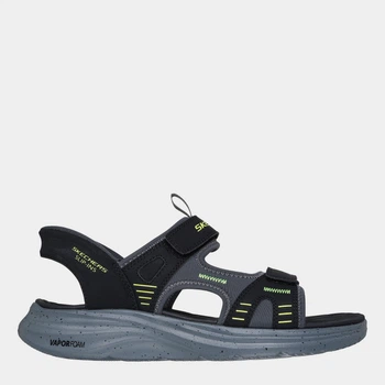 Чоловічі сандалії Skechers 232994 BKLM 39.5 (7US) 25 см Чорні (198739411751)