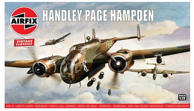 Збірна модель 1:72 бомбардувальник Handley Page Hampden Airfix A04011V