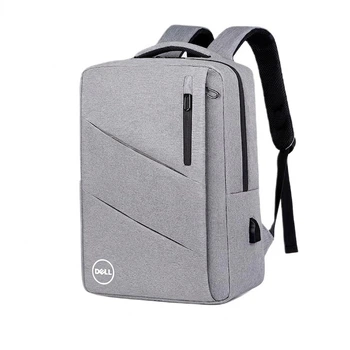 Рюкзак противоударный для ноутбука 15,6" Dell Делл, водостойкий, с USB-портом Серый ( IBN051S1 )
