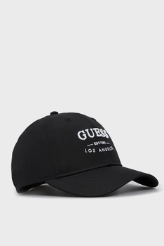 Чоловіча чорна кепка BASEBALL CAP Guess OS AM5023POL01