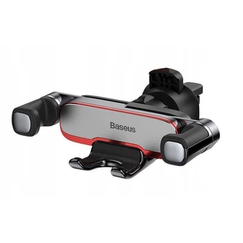 Автомобильный держатель для телефона Baseus Mr Hui Gravity Car Mount в воздуховод (4,7-6,5"). Silver
