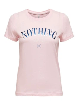 Футболка ONLKITA LIFE REG S/S STATEMENT TOP JRS 15225849 Ballerina ONLY S Кремовий 15225849BALLERINA S