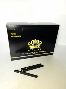 Сигаретные гильзы Top Gilza 500 шт (черные)