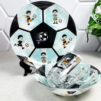 Набор детской посуды стекло Luminarc Little Kickers 3 предмета X3056