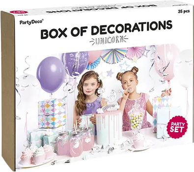 Набір декорацій PartyDeco Party Єдиноріг (5902230791107)