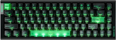 Механічна клавіатура ATK RS6 Air HE, 8K Polling, 256K Scan, Aluminum Plate, 68Key, IceBlade Switch, АНГЛ Black/Чорна (ATKRS6AIRICEBLACK)