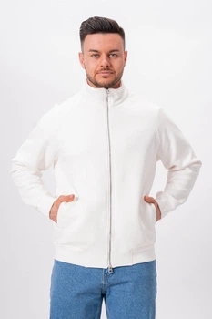 Кофта на замку кежуал KOR Y51-1 Білий M
