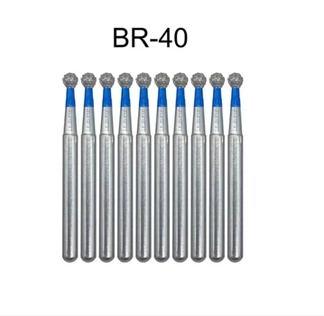 Набір алмазних борів 10 шт BR 40 ISO 001016 Well CK