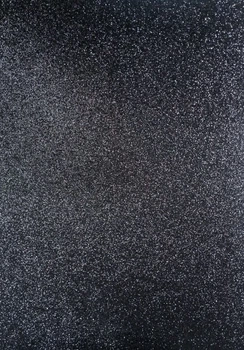 Фоаміран Josef Otten 1,7мм 21 х 29.7 см EVA Glitter клейова основа Чорний (17GLKA4-015)
