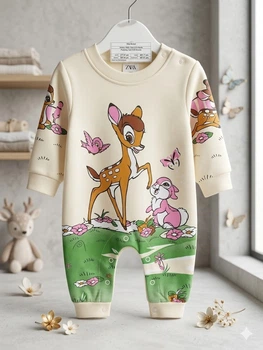 Ромпер Bambi. Колір різнобарвний. Зріст 68. Арт 1063