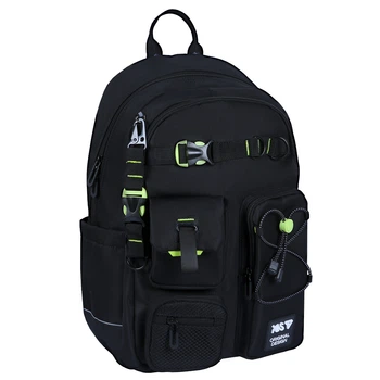 Рюкзак школьный Yes 2026 Just Black TS-43L (550480)