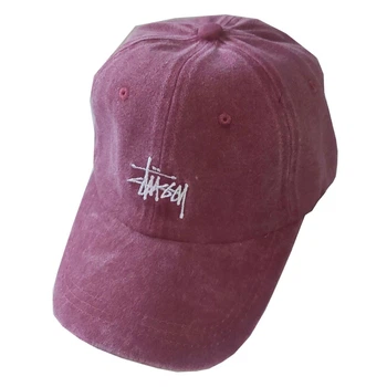 Кепка Stussy cap logo цвет красный