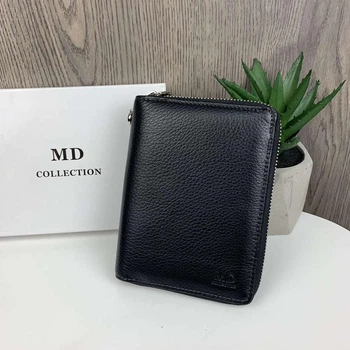 Шкіряний чоловічий клатч портмоне MD Collection Туреччина. Багатофункціональний гаманець для чоловіків люкс ( 28155 )