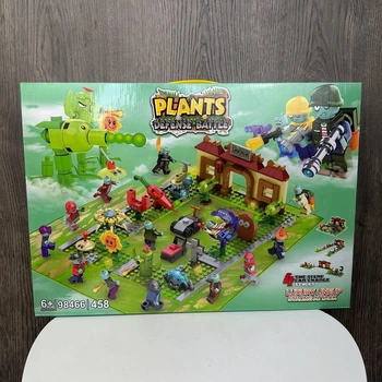 Детский конструктор Plants vs Zombies | Растения против Зомби лего фигурки в коробке