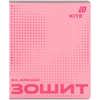 Тетрадь школьная KITE, 24 листа, CAT, клетка, (K26-238-1)