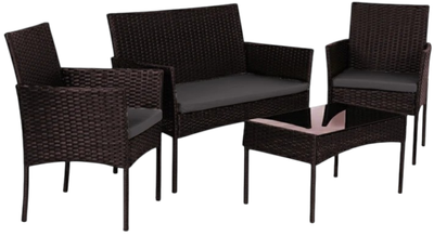 Zestaw mebli ogrodowych ModernHome by Multistore ESO-F574-2-4