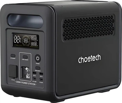 Зарядна станція CHOETECH BS068 1200 Вт / 1024 Вт⋅год / LiFePO4 (BS068-EU-GY)