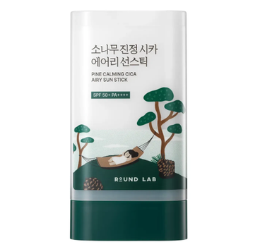 Солнцезащитный стик с экстрактом игл сосны Round Lab Pine Calming Cica Airy Sun Stick 19 г