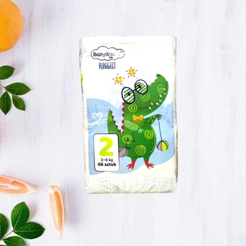 Підгузки Babydream Fun&Fit 2 Mini 3-6кг 66шт