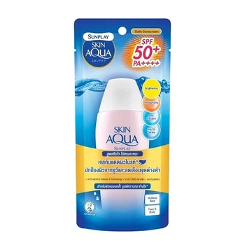 Солнцезащитный увлажняющий и осветляющий гель Rohto Sunplay SPF50+ PA++++ 80г