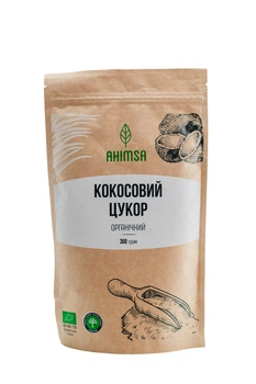 Кокосовый сахар органический 300 г TM Ahimsa