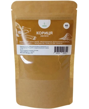 Кориця мелена (касія) 60 г TM Ahimsa
