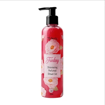 Парфюмированный гель для душа с блестками Top Beauty Fantasy Shimmering Perfumed Shower Gel Розовый 250 мл