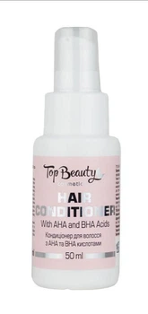 Кондиціонер для легкого розчісування та відновлення волосся Top Beauty Hair Conditioner With AHA and BHA Acids 50 мл
