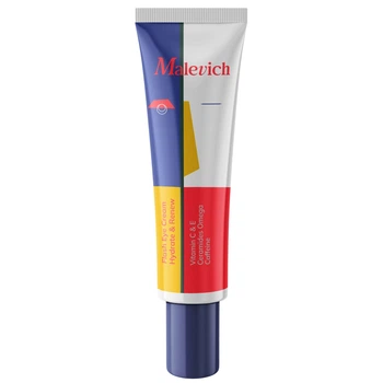 Крем Malevich Flash Eye Cream Hydrate & Renew для увлажнения и обновления кожи вокруг глаз, 30 мл