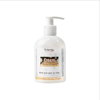 Крем для борьбы с сухостью кожи рук и тела Top Beauty Cream Hand & Body Корица-Мед-Имбирь 275 мл