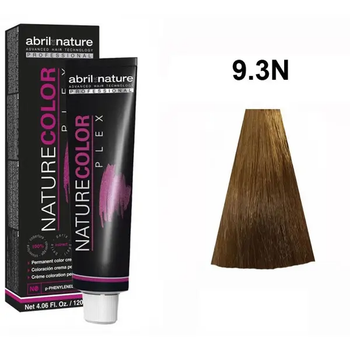 Abril et Nature Color Plex Крем-фарба для волосся 9.3N Дуже світло-русявий золотистий