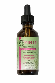 Масло для роста волос с розмарином Mielle Rosemary Mint 2X Biotin & Jojoba (59мл) США