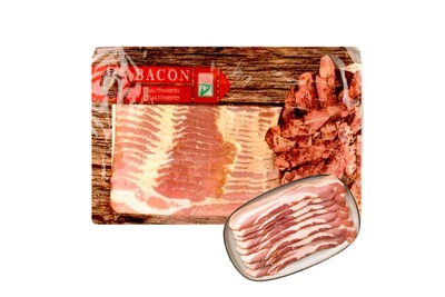 Бекон нарізаний, Bacon sliced 0,5 кг