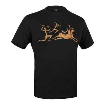 Футболка с рисунком Hunters S Combat Black