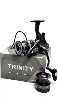 Катушка Eclipse TRINITY 4000 мет шпуля 9+1bb бейтраннер