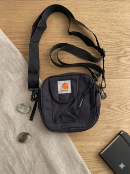 Сумка месенджер через плече Carhartt чорний