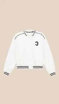 Бомбер для дівчинки LAWA P-GB02347 158 см Молочний shop (2000999562839)